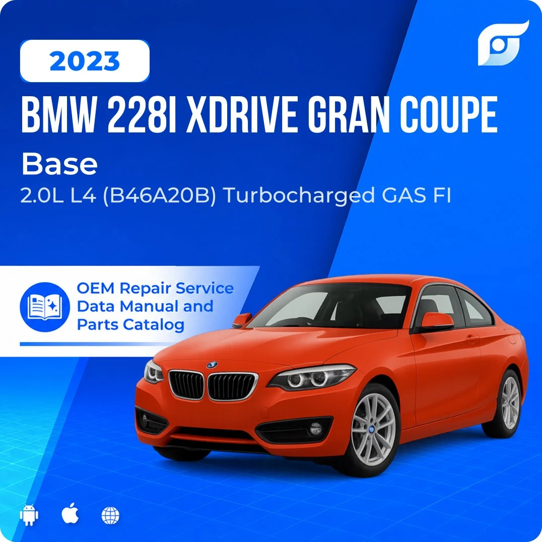 2023 BMW 228i xDrive Gran Coupe Base - OEM Repair Service Manual