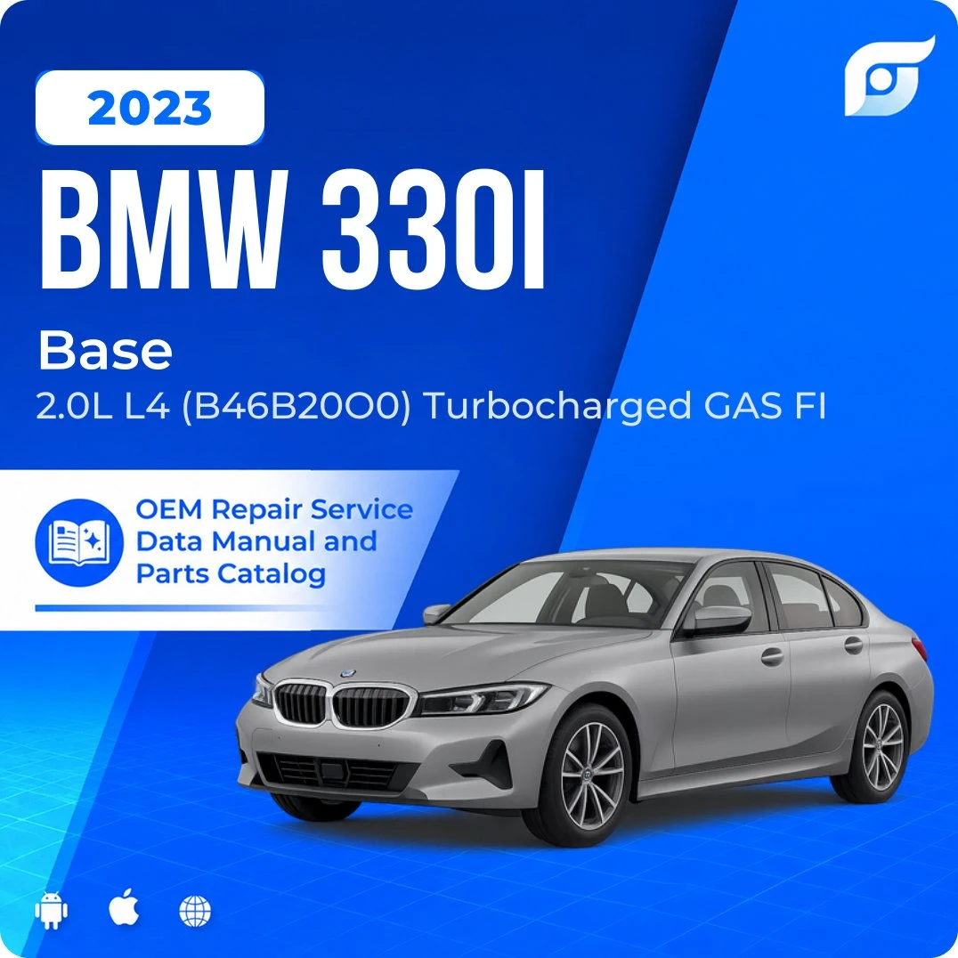 2023 BMW 330i Base - OEM Repair Service Manual