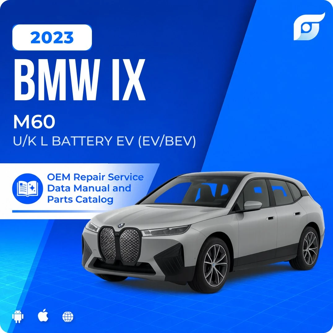 2023 BMW iX M60 - OEM Repair Service Manual