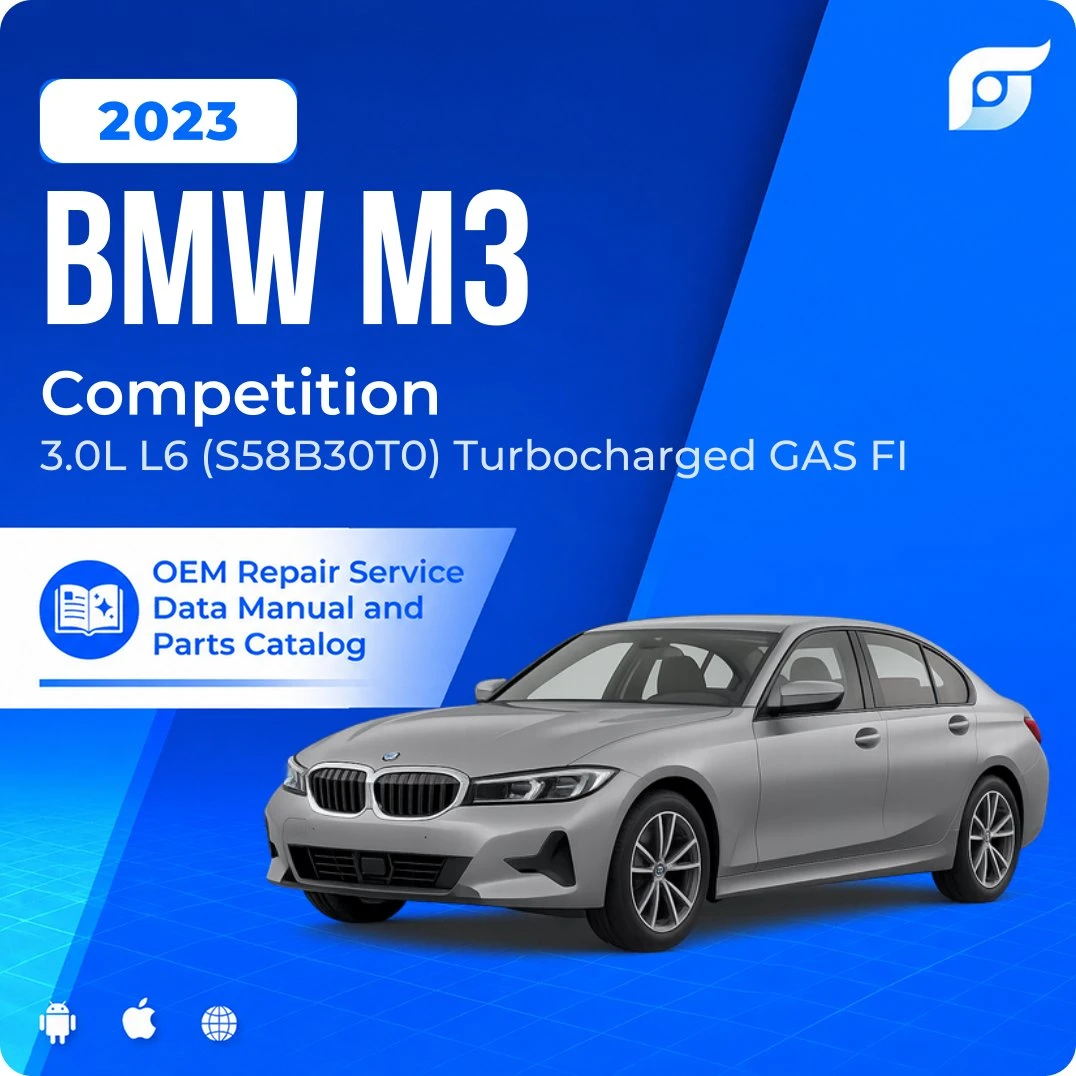 2023 BMW M3 Competition - OEM Repair Service Manual