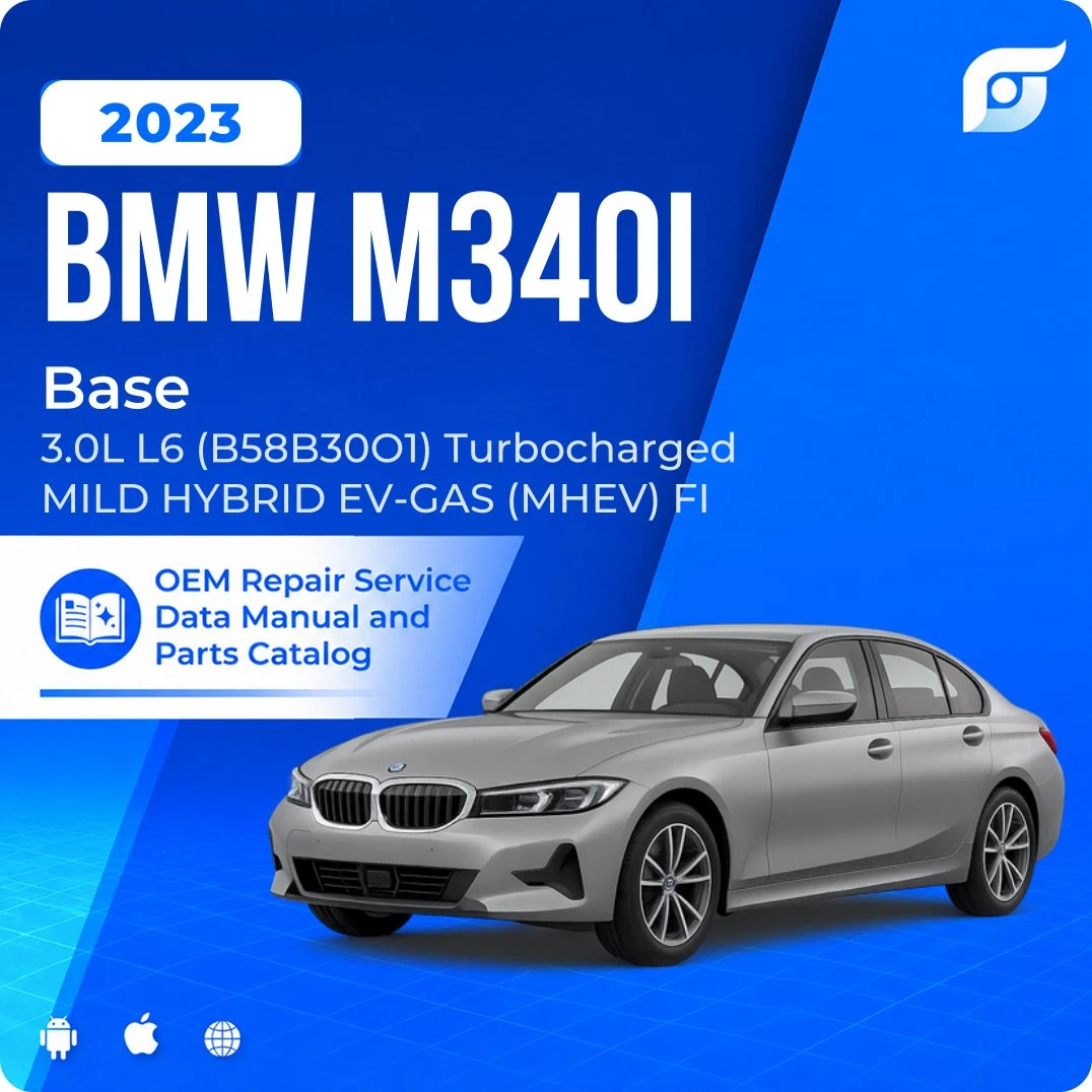 2023 BMW M340i Base - OEM Repair Service Manual