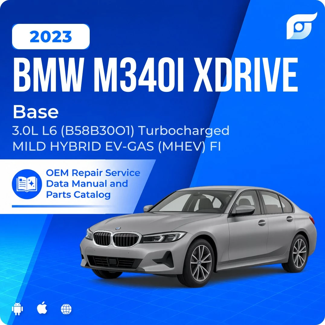 2023 BMW M340i xDrive Base - OEM Repair Service Manual