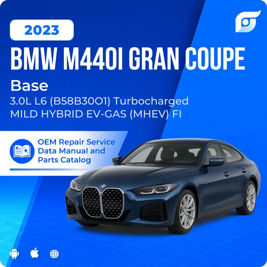 2023 BMW M440i Gran Coupe Base - OEM Repair Service Manual