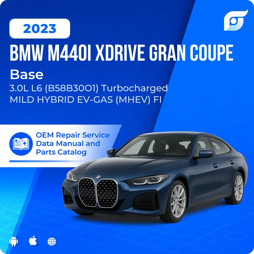2023 BMW M440i xDrive Gran Coupe Base - OEM Repair Service Manual