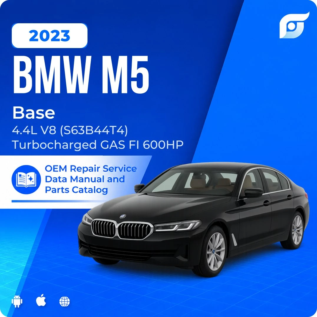 2023 BMW M5 Base - OEM Repair Service Manual