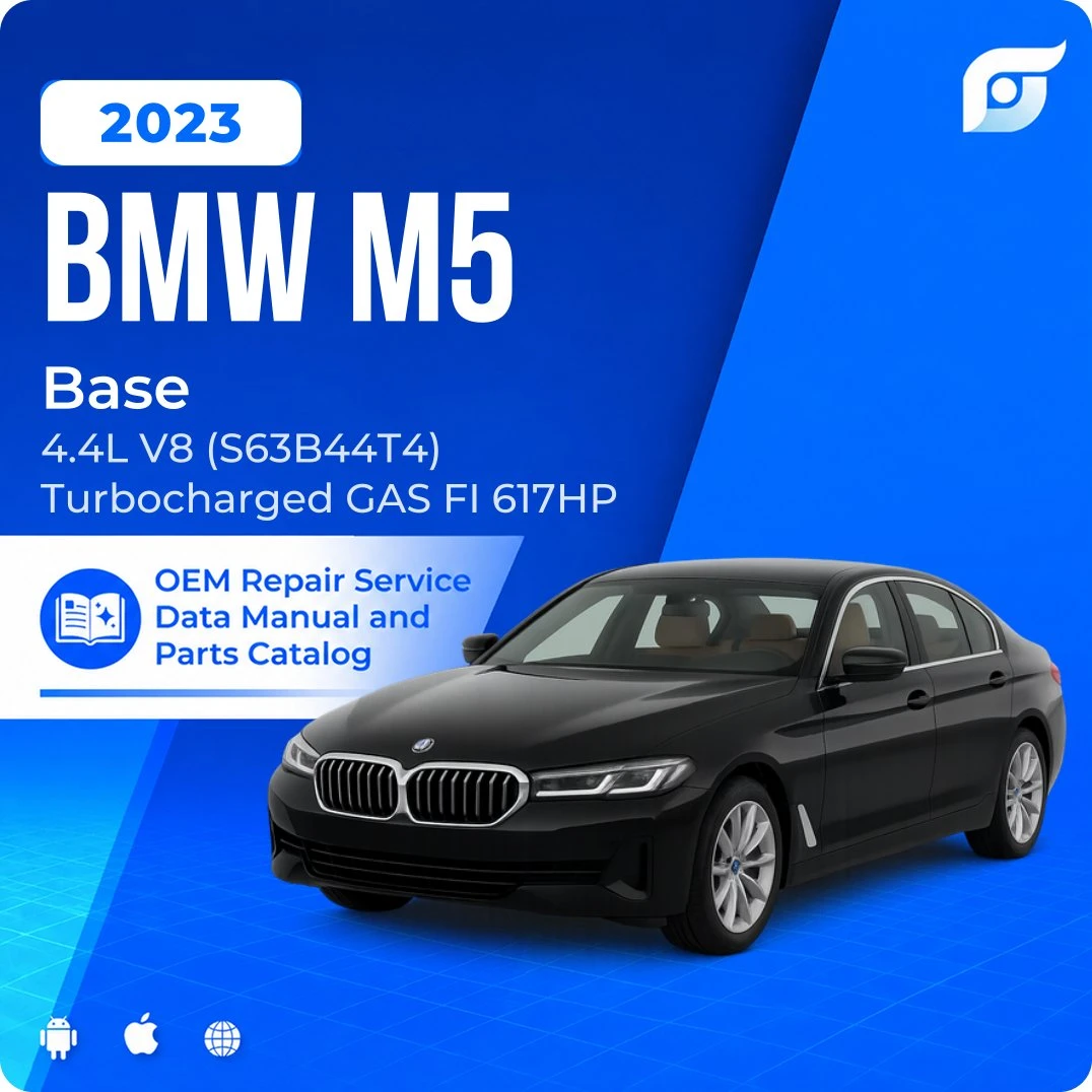 2023 BMW M5 Base - OEM Repair Service Manual