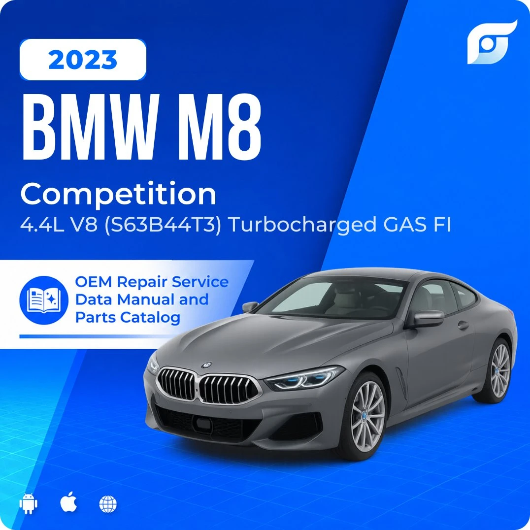 2023 BMW M8 Competition - OEM Repair Service Manual