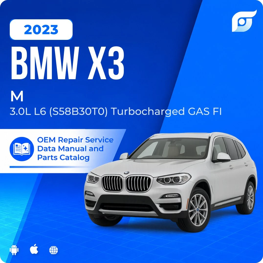 2023 BMW X3 M - OEM Repair Service Manual