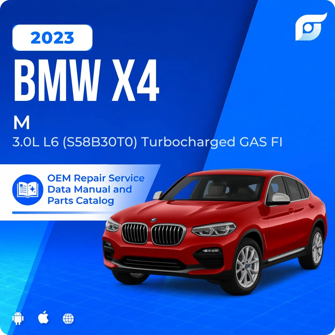 2023 BMW X4 M - OEM Repair Service Manual