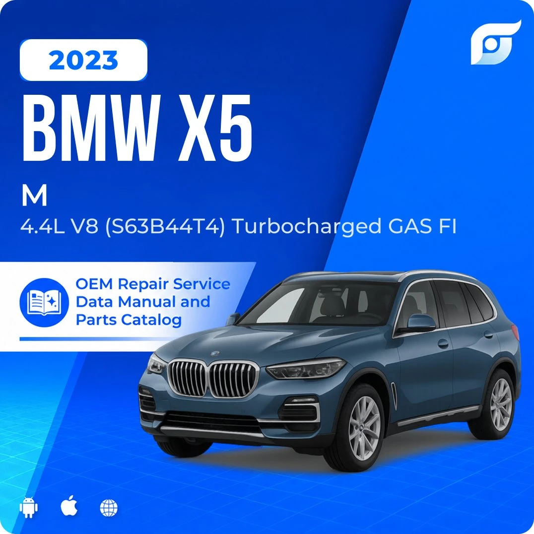 2023 BMW X5 M - OEM Repair Service Manual