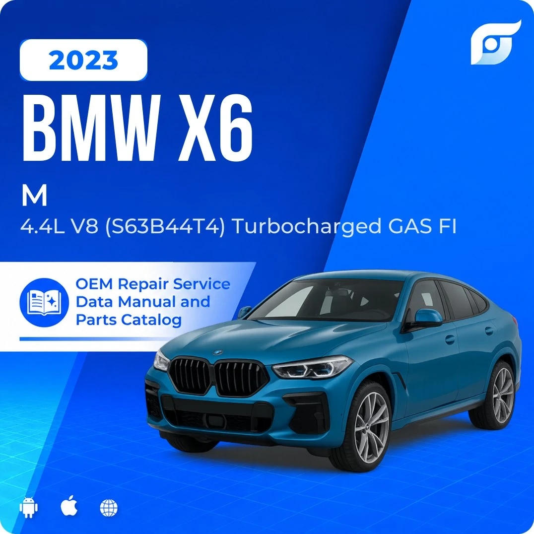 2023 BMW X6 M - OEM Repair Service Manual