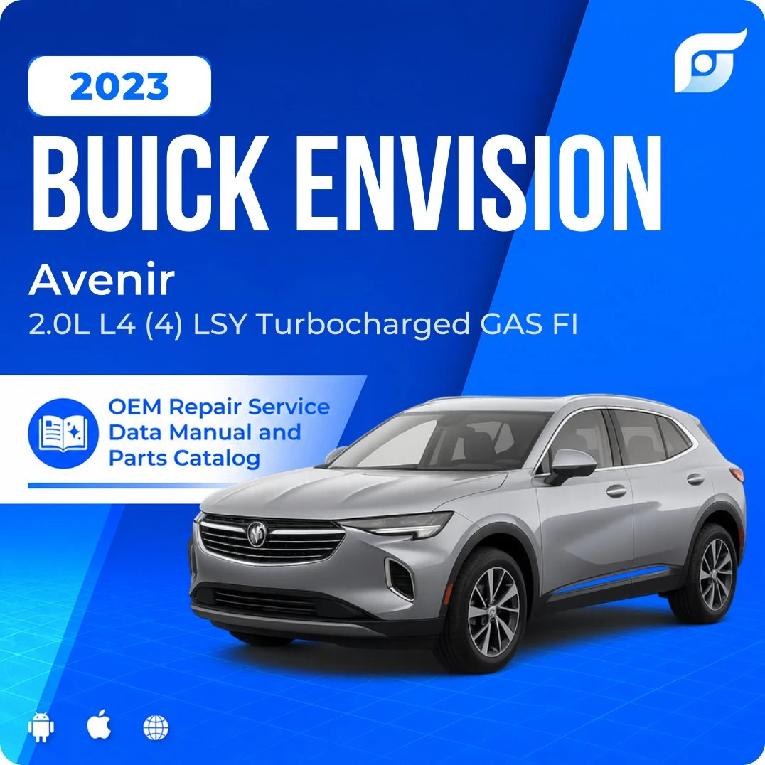 2023 Buick Envision Avenir - OEM Repair Service Manual