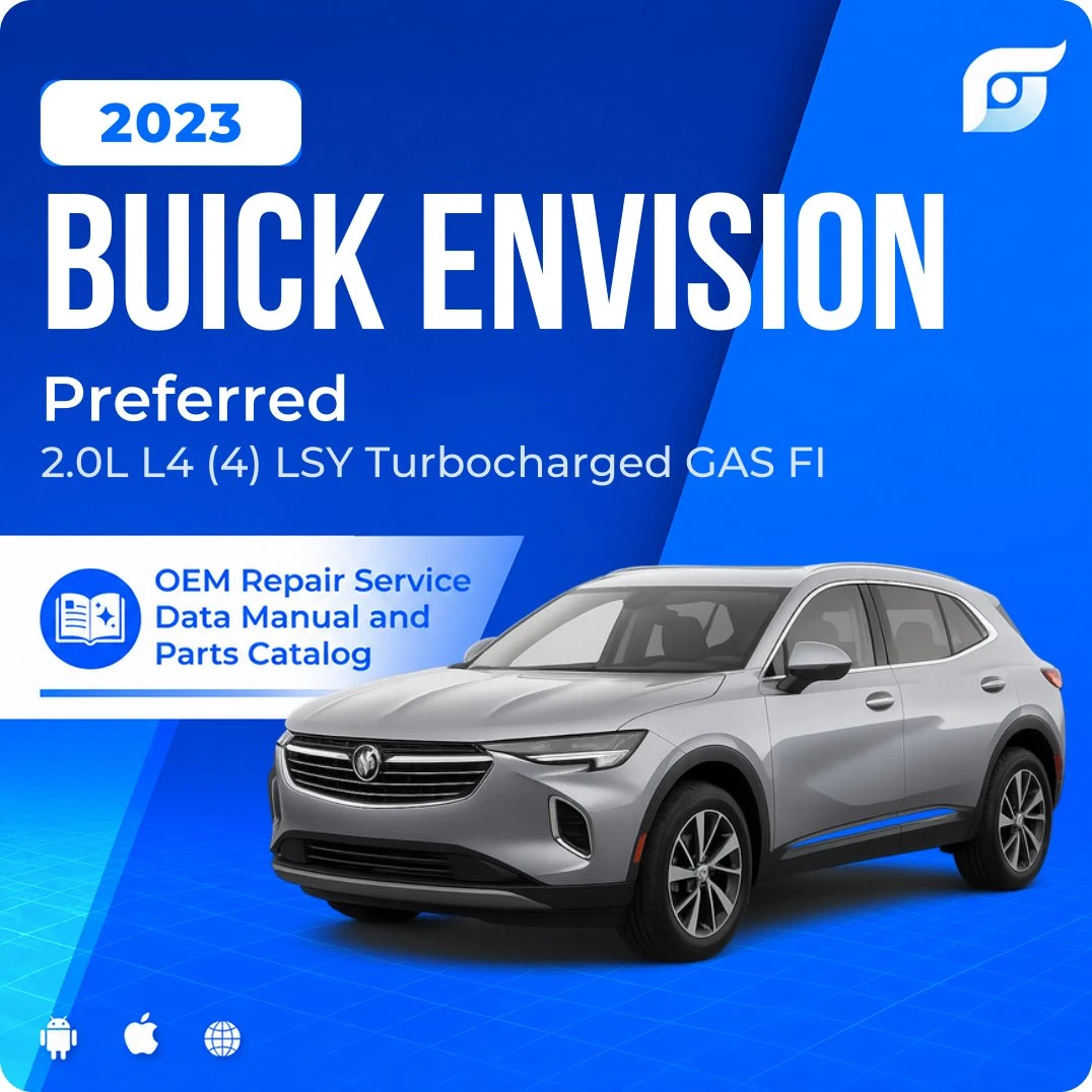 2023 Buick Envision Preferred - OEM Repair Service Manual