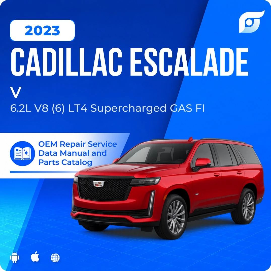 2023 Cadillac Escalade V - OEM Repair Service Manual