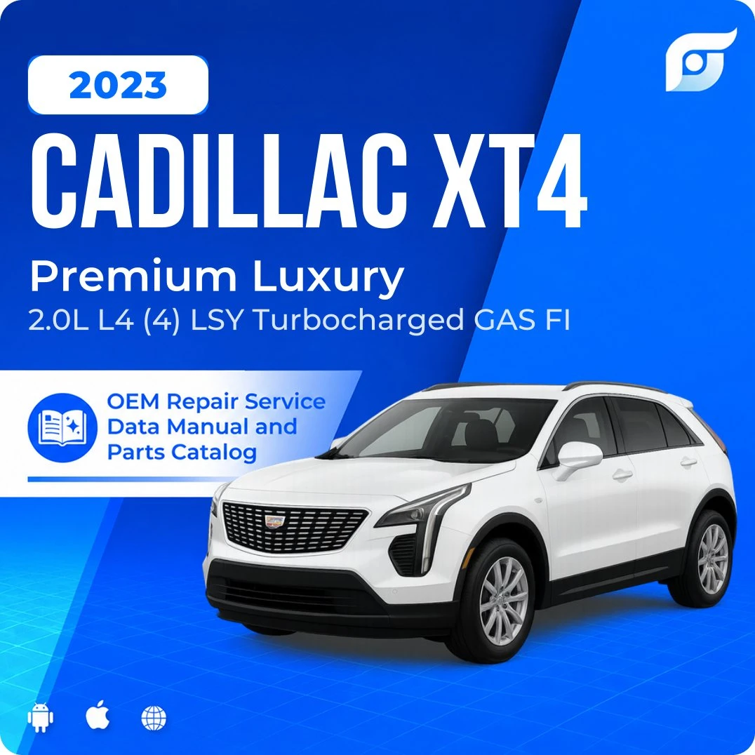 2023 Cadillac XT4 Premium Luxury - OEM Repair Service Manual