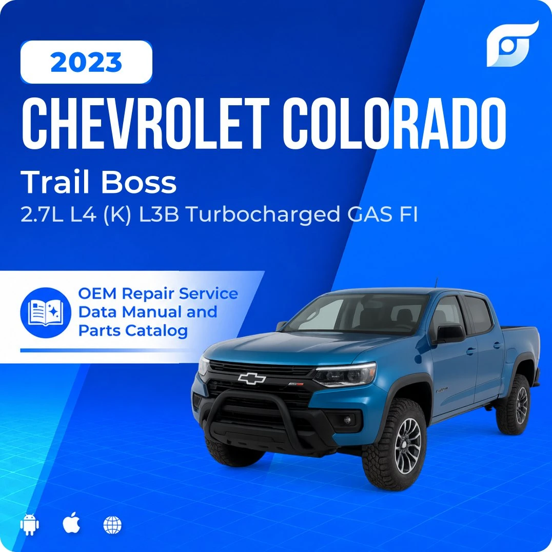 2023 Chevrolet Colorado Trail Boss - OEM Repair Service Manual
