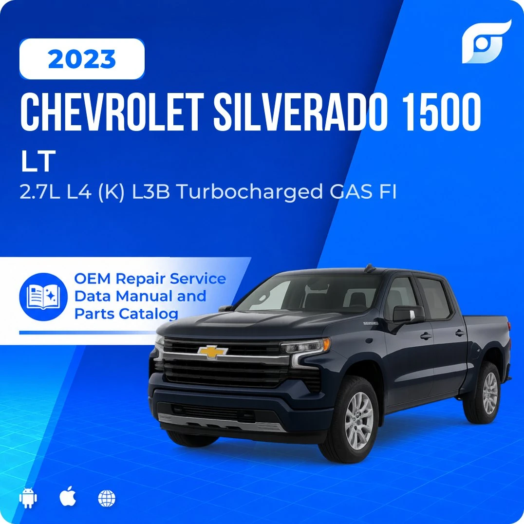 2023 Chevrolet Silverado 1500 LT - OEM Repair Service Manual