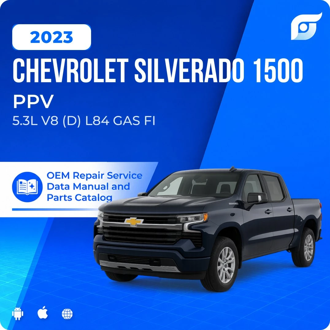 2023 Chevrolet Silverado 1500 PPV - OEM Repair Service Manual