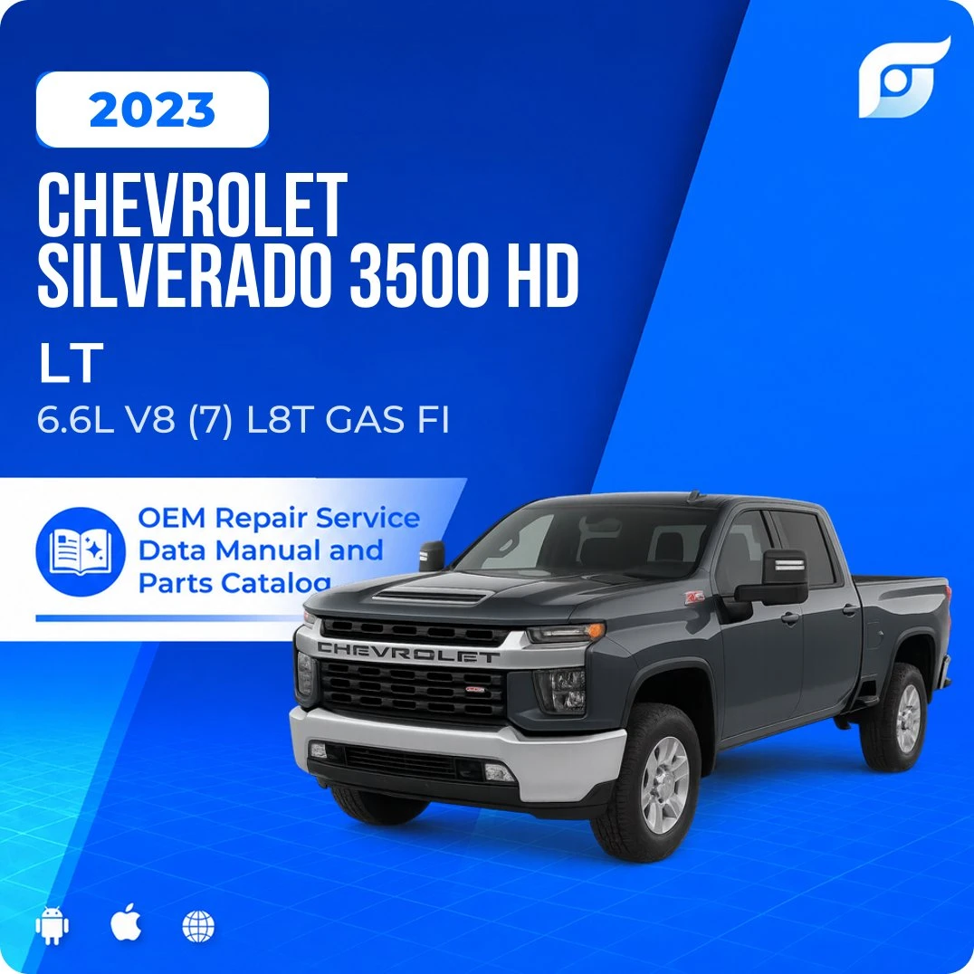 2023 Chevrolet Silverado 3500 HD LT - OEM Repair Service Manual