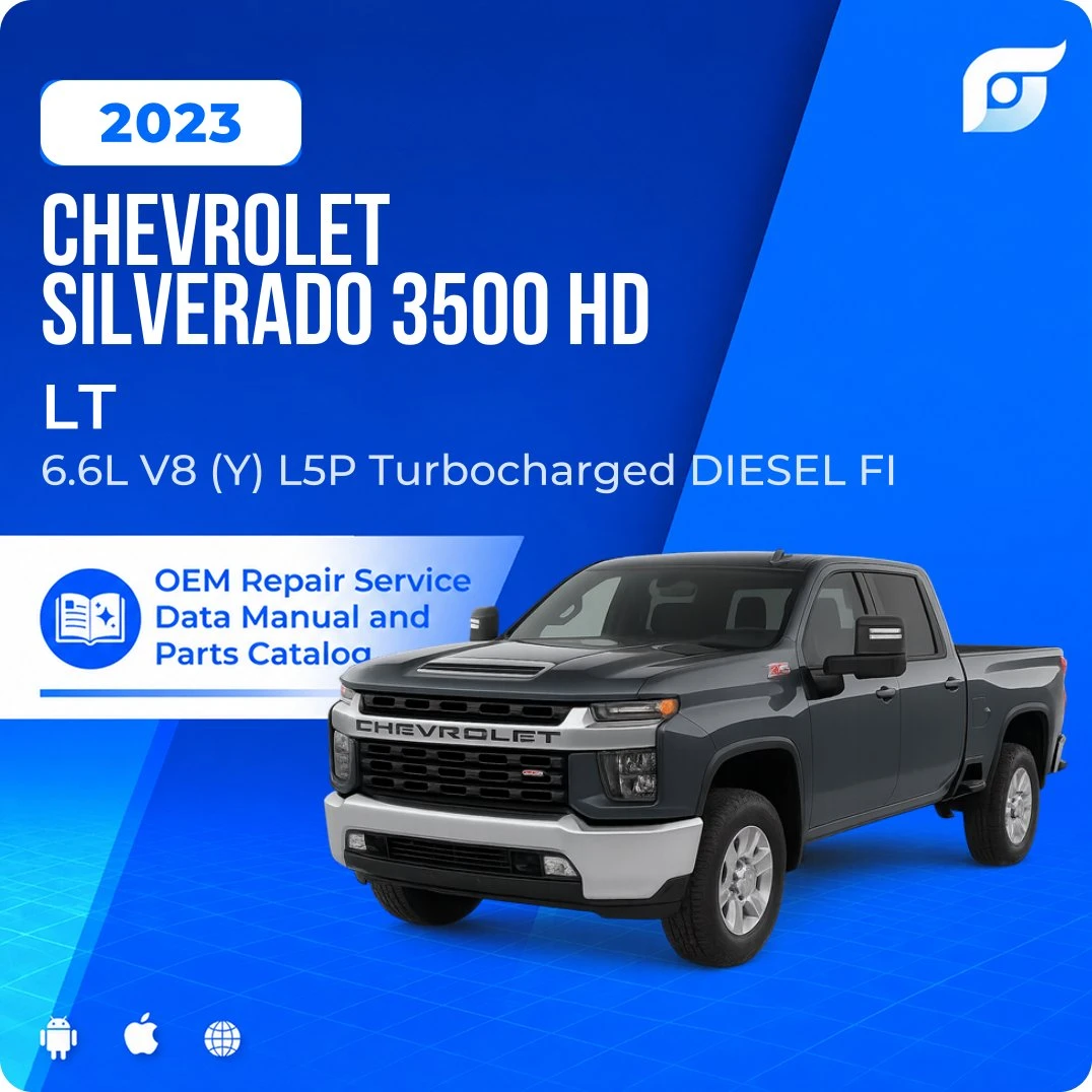 2023 Chevrolet Silverado 3500 HD LT - OEM Repair Service Manual