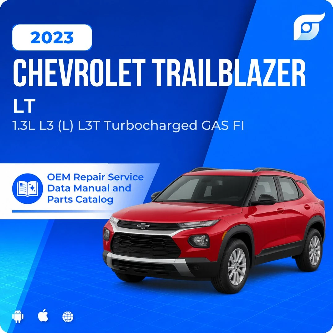 2023 Chevrolet Trailblazer LT - OEM Repair Service Manual
