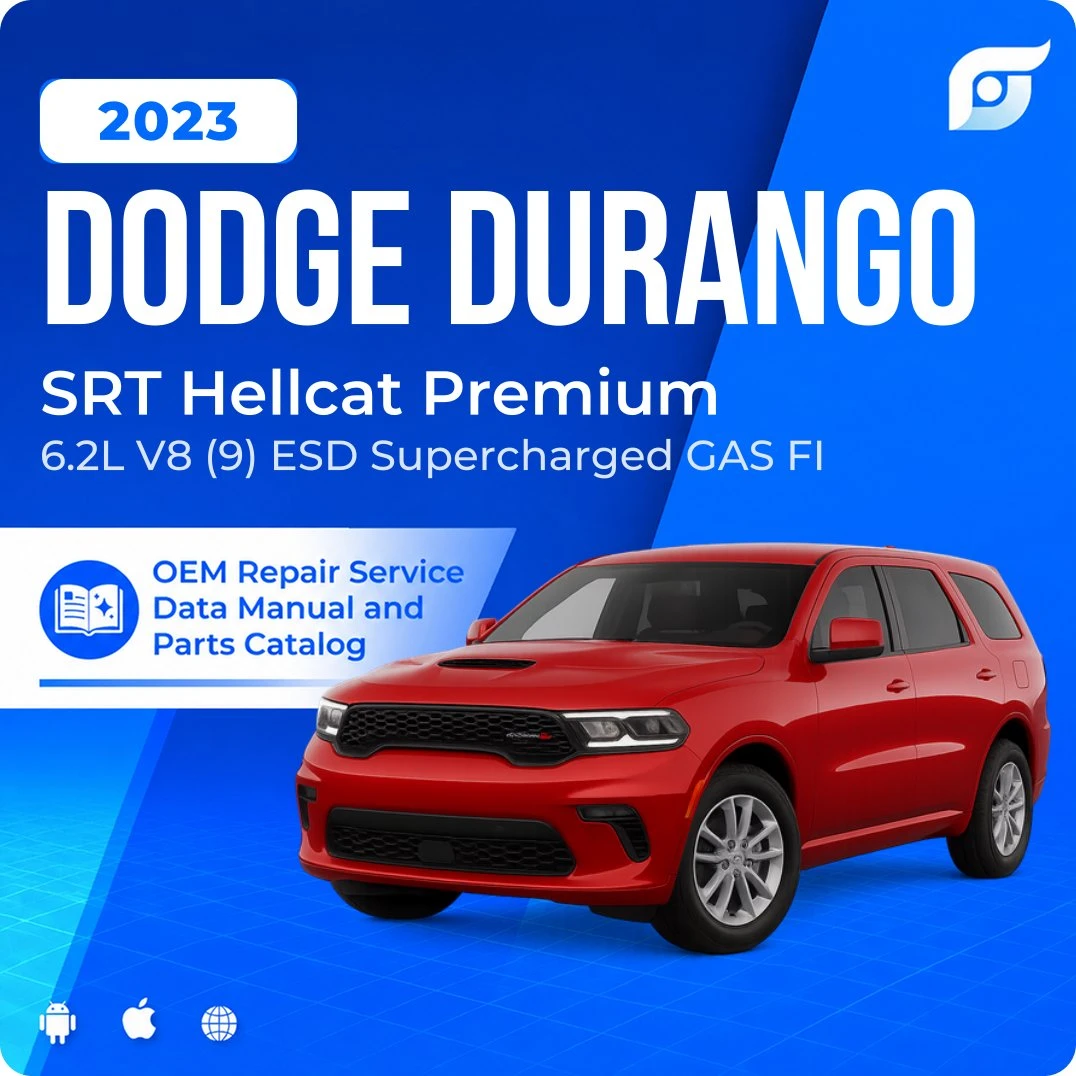 2023 Dodge Durango SRT Hellcat Premium - OEM Repair Service Manual