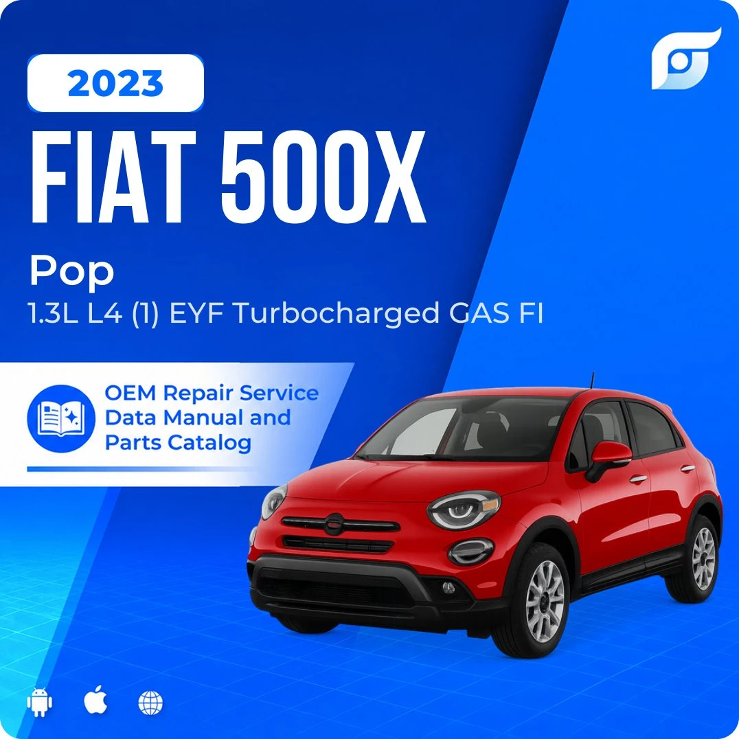 2023 Fiat 500X Pop - OEM Repair Service Manual