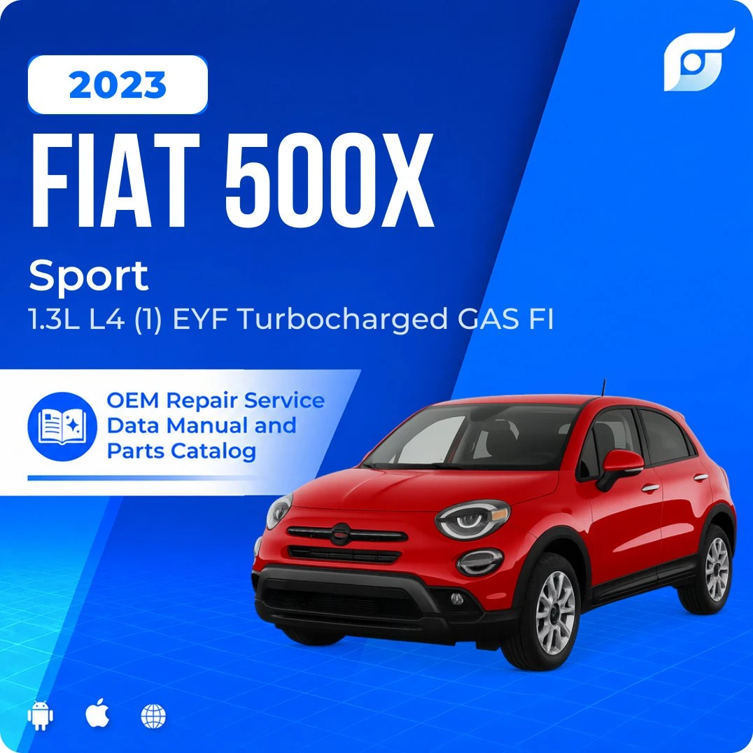 2023 Fiat 500X Sport - OEM Repair Service Manual