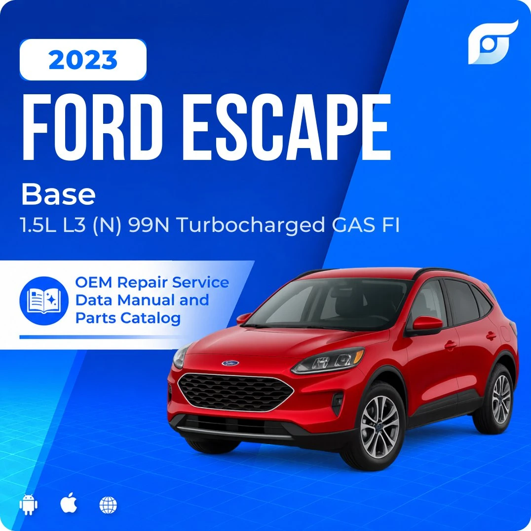 2023 Ford Escape Base - OEM Repair Service Manual