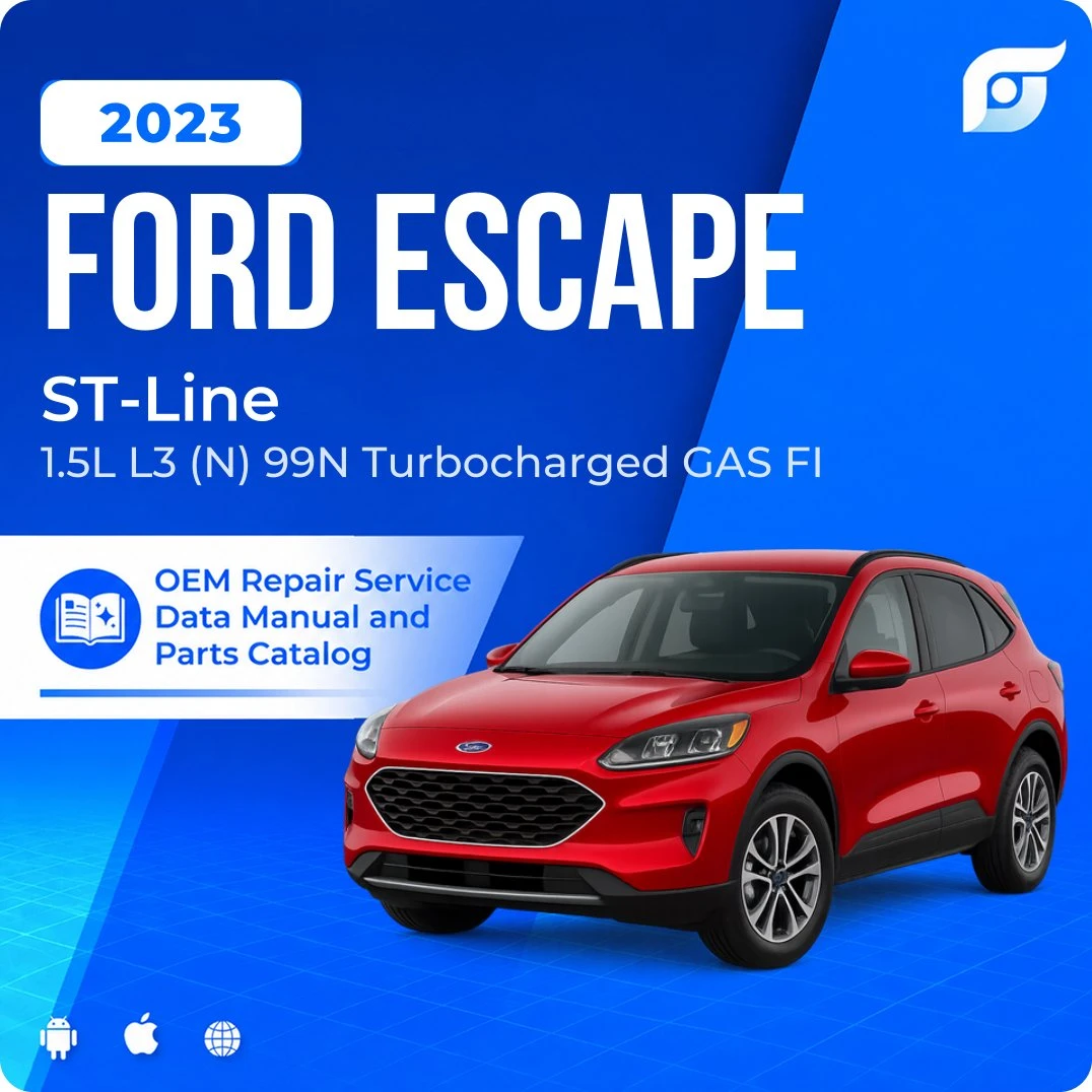 2023 Ford Escape ST-Line - OEM Repair Service Manual