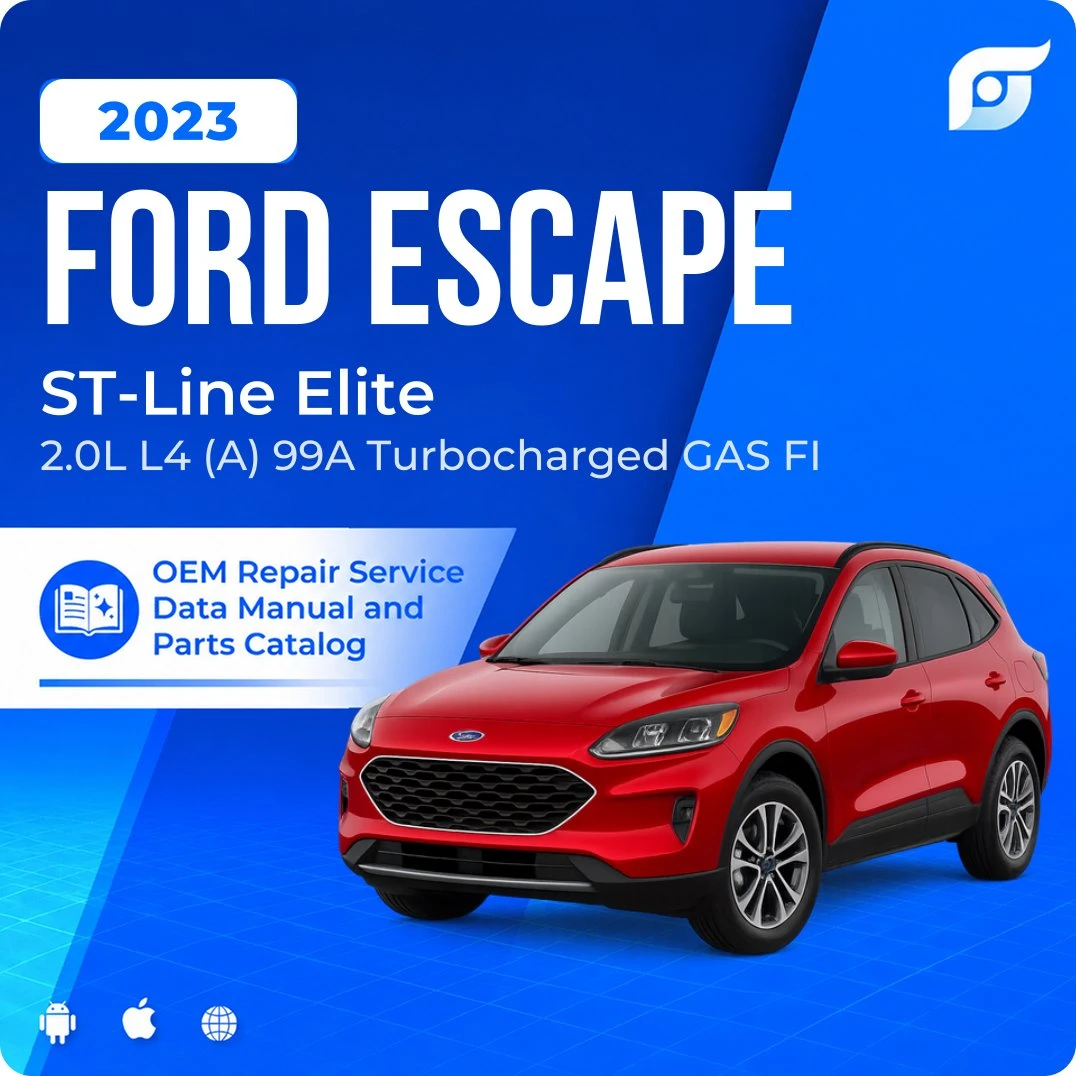 2023 Ford Escape ST-Line Elite - OEM Repair Service Manual