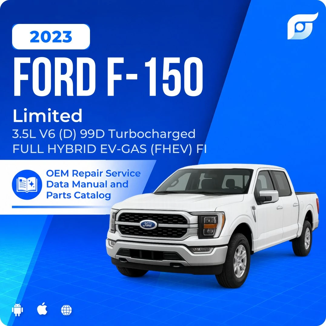 2023 Ford F-150 Limited - OEM Repair Service Manual