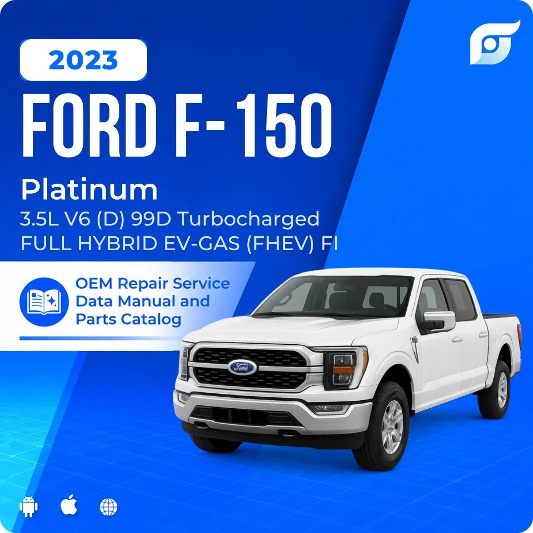 2023 Ford F-150 Platinum - OEM Repair Service Manual