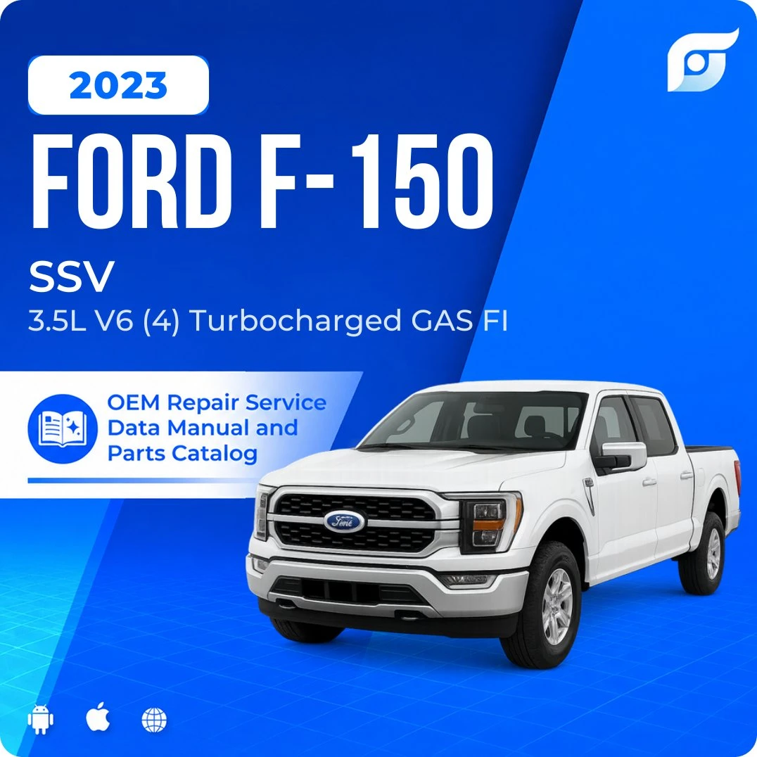 2023 Ford F-150 SSV - OEM Repair Service Manual