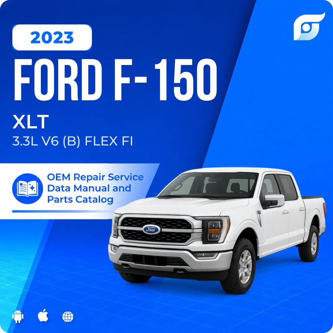 2023 Ford F-150 XLT - OEM Repair Service Manual