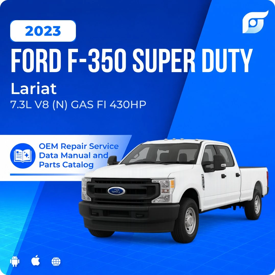 2023 Ford F-350 Super Duty Lariat - OEM Repair Service Manual