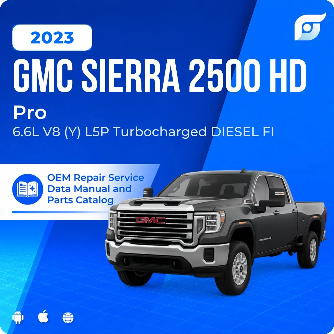 2023 GMC Sierra 2500 HD Pro - OEM Repair Service Manual