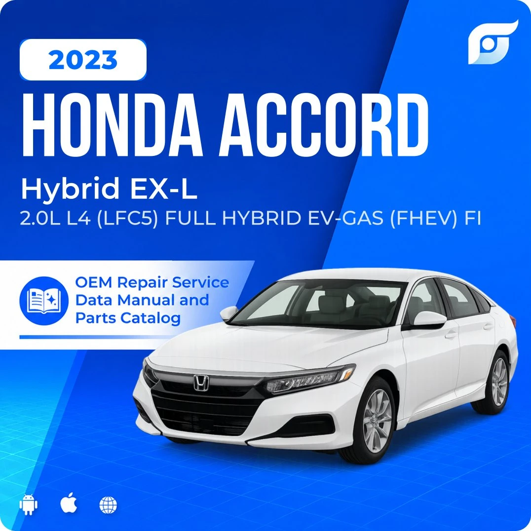 2023 Honda Accord Hybrid EX-L - OEM Repair Service Manual
