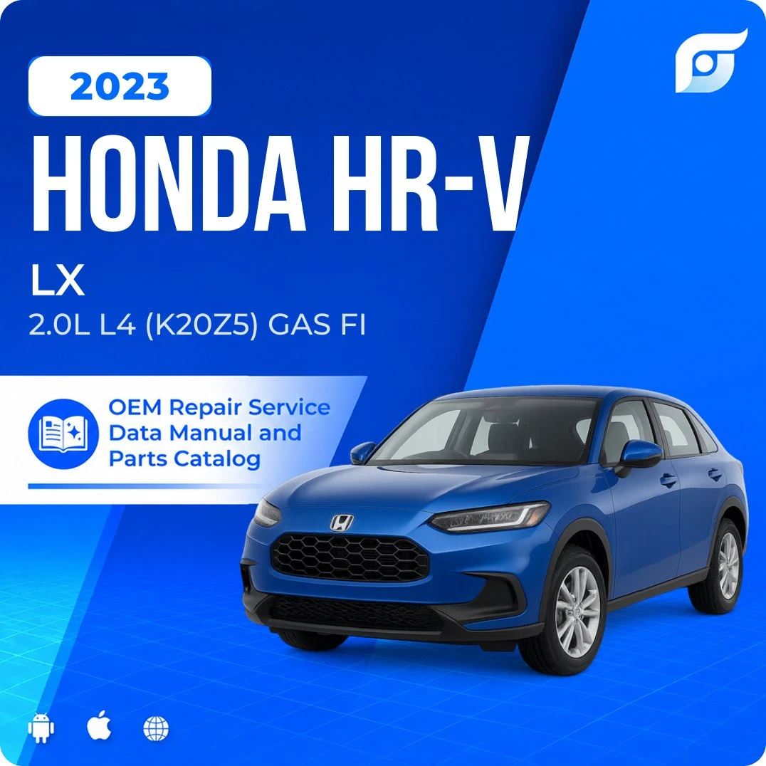 2023 Honda HR-V LX - OEM Repair Service Manual