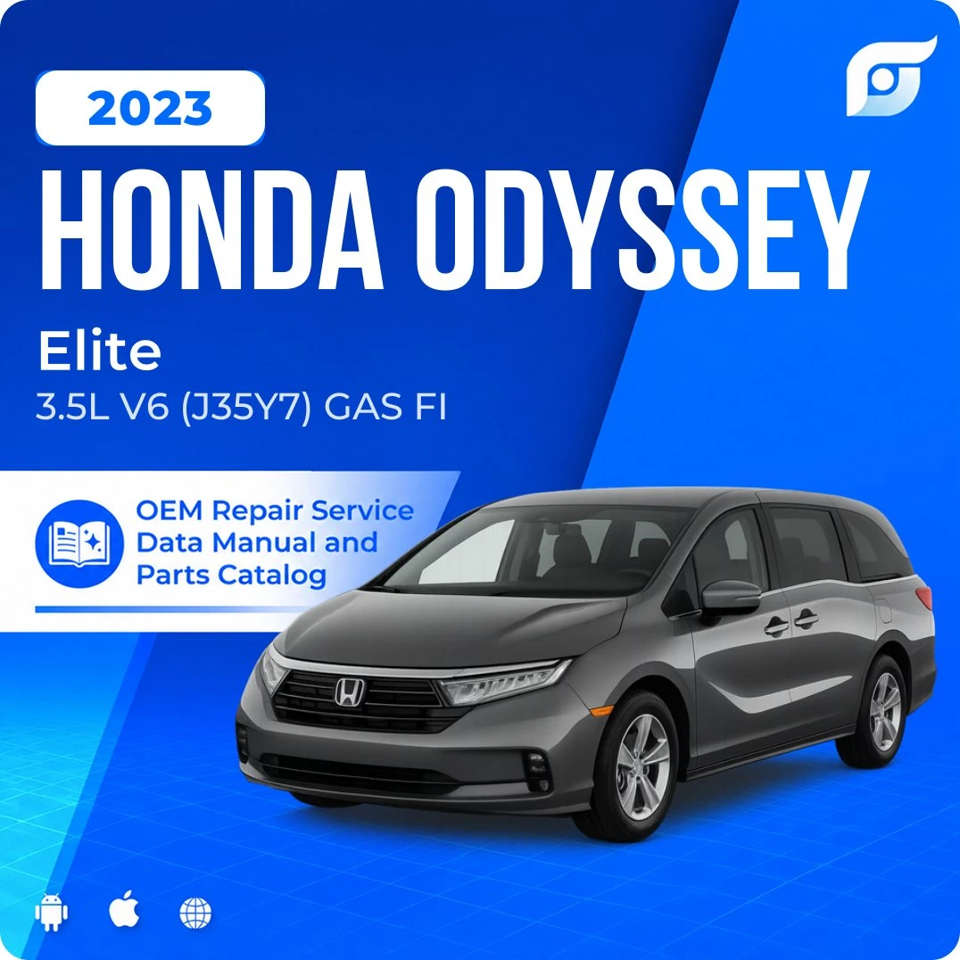 2023 Honda Odyssey Elite - OEM Repair Service Manual