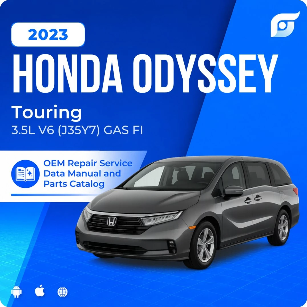 2023 Honda Odyssey Touring - OEM Repair Service Manual