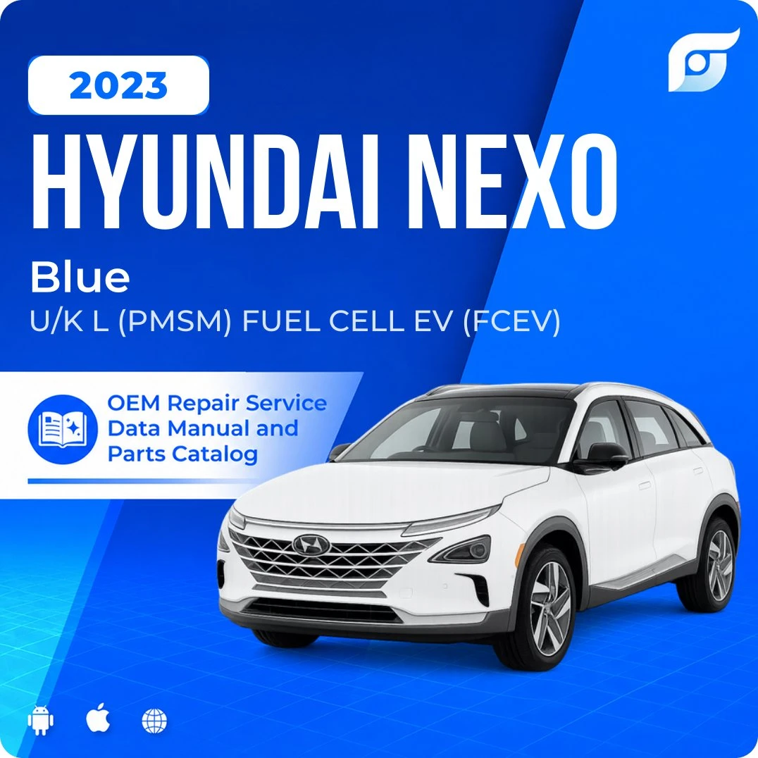 2023 Hyundai Nexo Blue - OEM Repair Service Manual