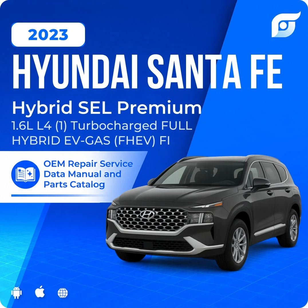 2023 Hyundai Santa Fe Hybrid SEL Premium - OEM Repair Service Manual