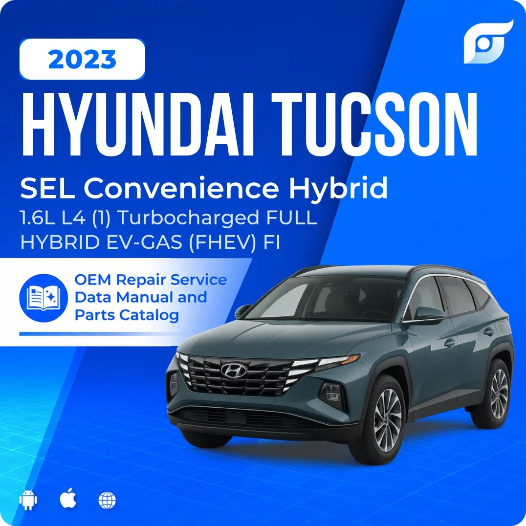 2023 Hyundai Tucson SEL Convenience Hybrid - OEM Repair Service Manual
