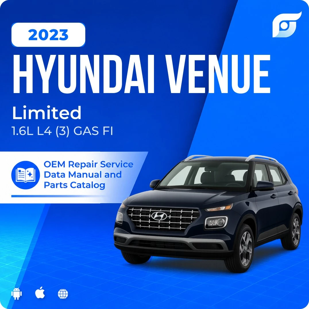 2023 Hyundai Venue Limited - OEM Repair Service Manual