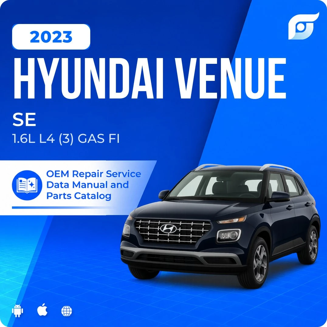 2023 Hyundai Venue SE - OEM Repair Service Manual