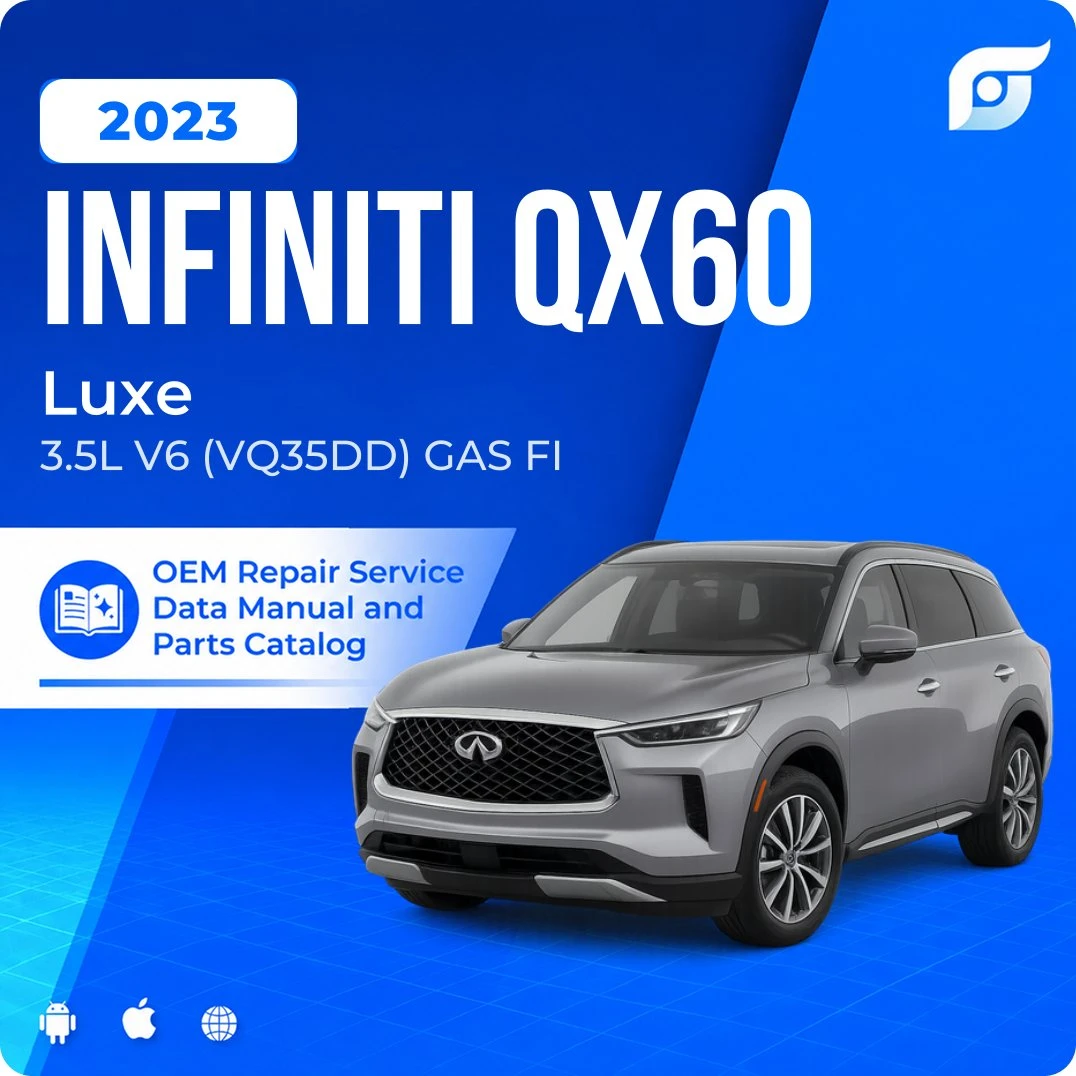 2023 INFINITI QX60 Luxe - OEM Repair Service Manual