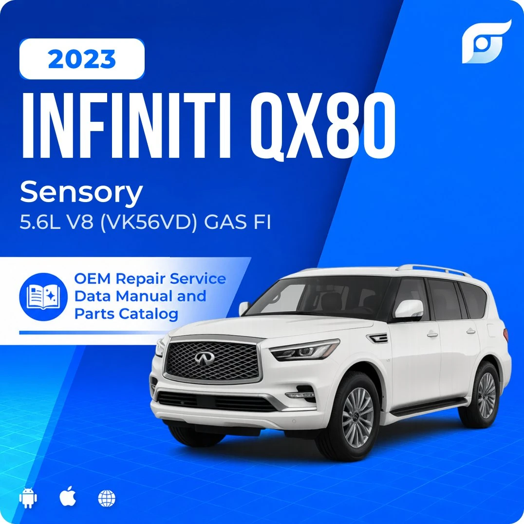 2023 INFINITI QX80 Sensory - OEM Repair Service Manual