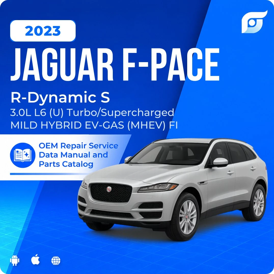 2023 Jaguar F-Pace R-Dynamic S - OEM Repair Service Manual