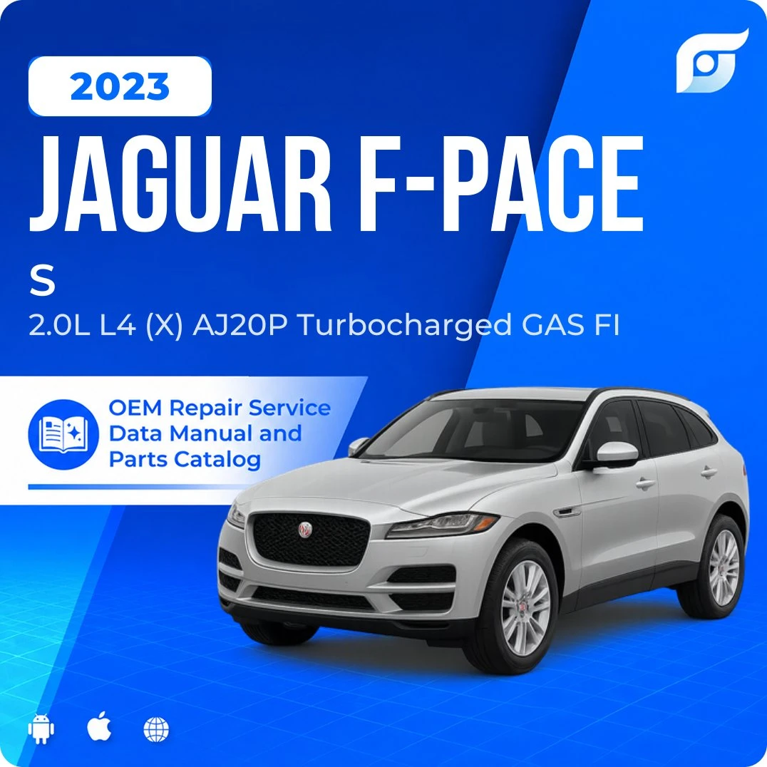 2023 Jaguar F-Pace S - OEM Repair Service Manual